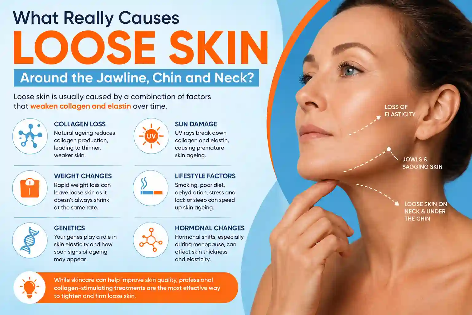 What Really Causes Loose Skin Around the Jawline, Chin and Neck Banbury?